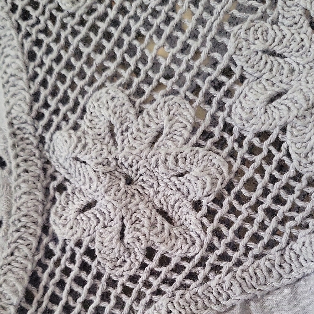 Universal Thread Blue Eyelet Blouse - image 2